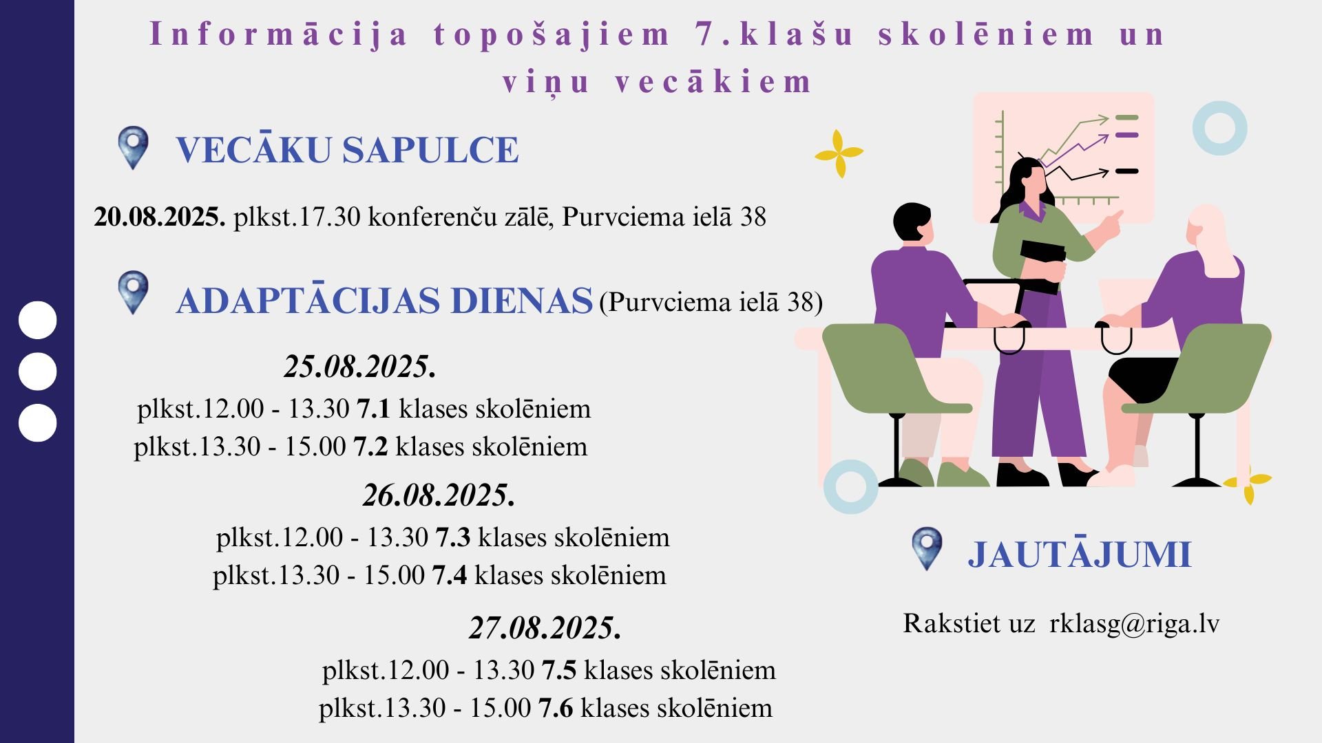 Informācija topošajiem 7.